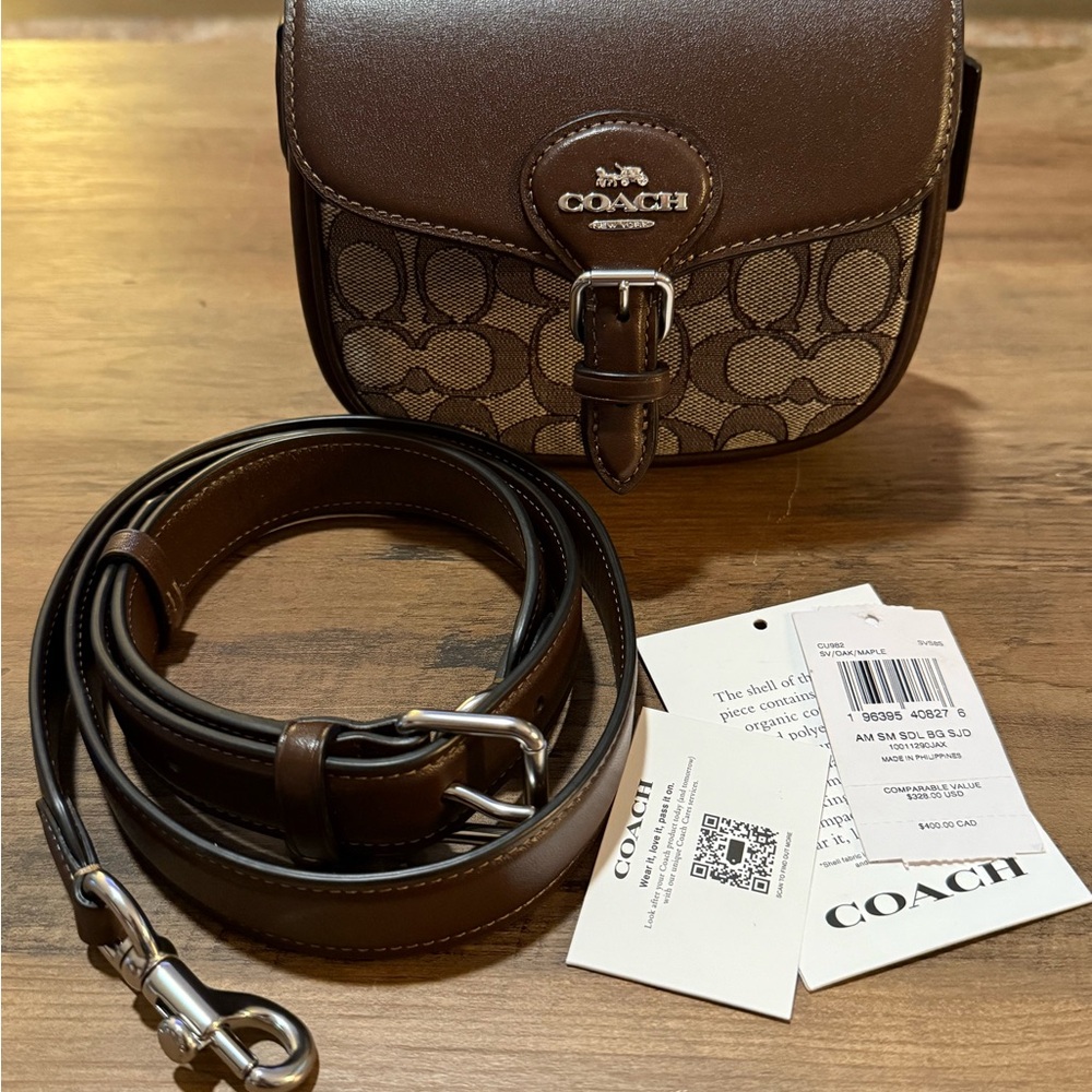 Coach Amelia Small Saddle Bag. Excellent condition!